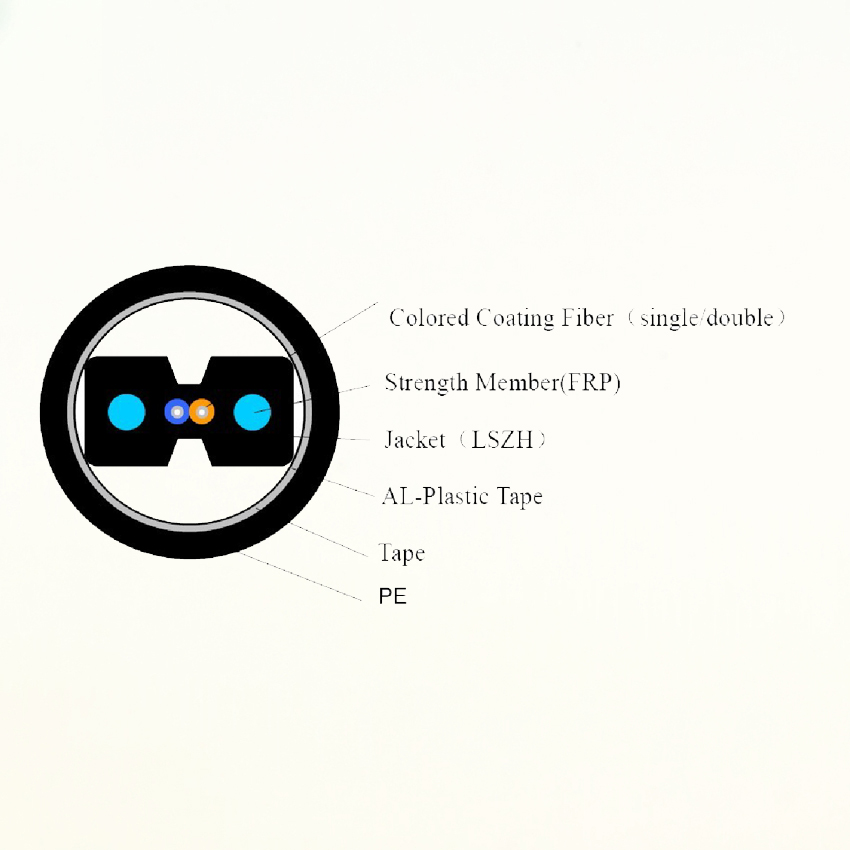 Fiber Optical Armored Drop Cable