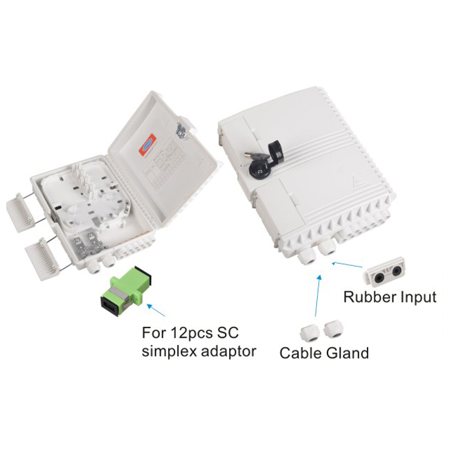 FTTH Splice Enclosure 12 Port HY-20-T12D