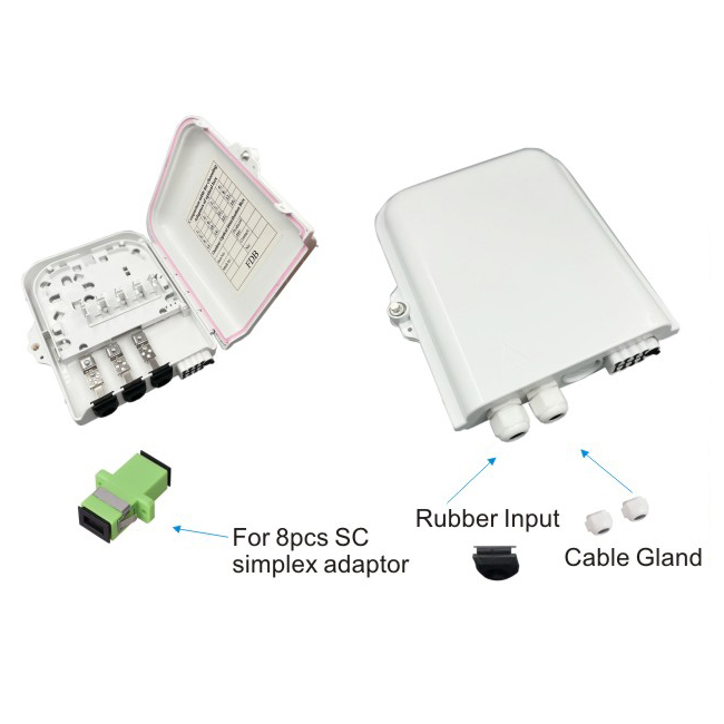 FTTH Box Splice Terminal Box HY-20-T8F