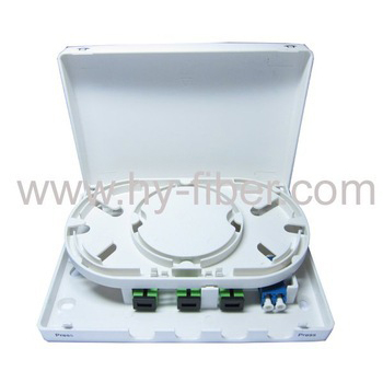 FTTH Terminal box 4 Port Wall Outlet HY-20-T4A