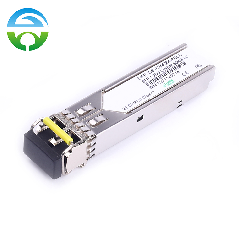 1.25G CWDM SFP Transceiver Duplex LC 80Km