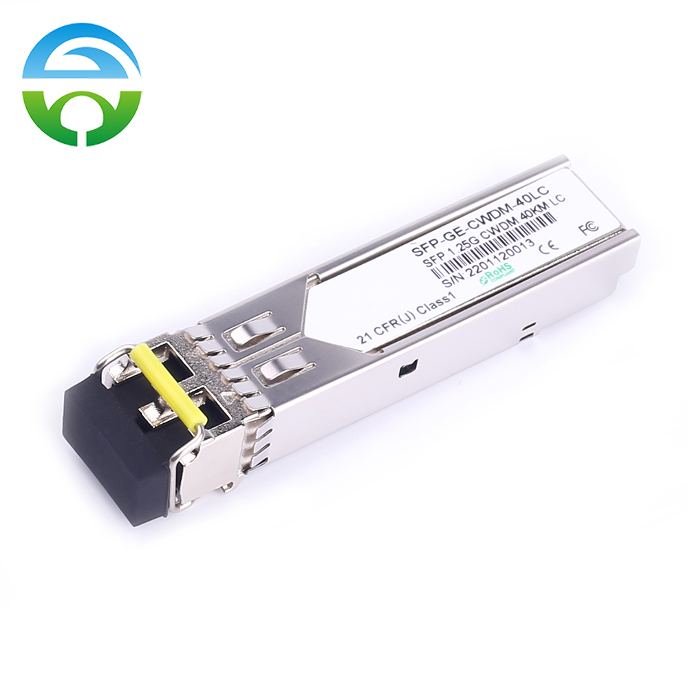 1.25G CWDM SFP Transceiver Duplex LC 40Km