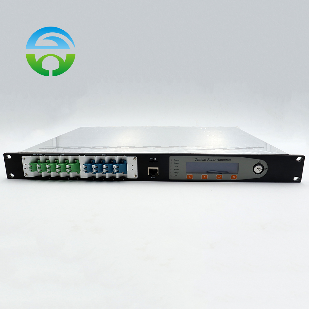 CATV 1550nm Amplifier 8 Ports LC Connector 