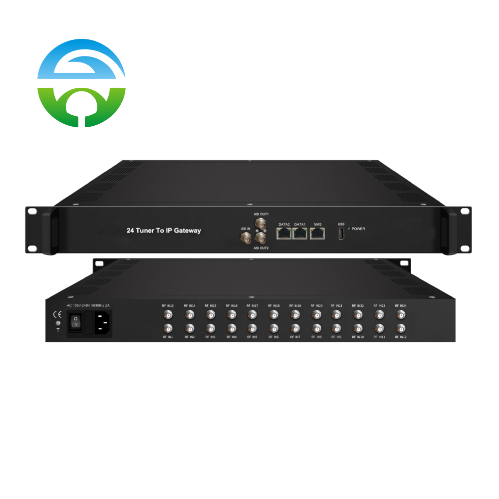 24 Tuner to IP Gateway HY-21-IP24