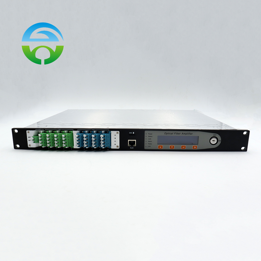 CATV 1550nm Amplifier 16 Ports LC Connector 