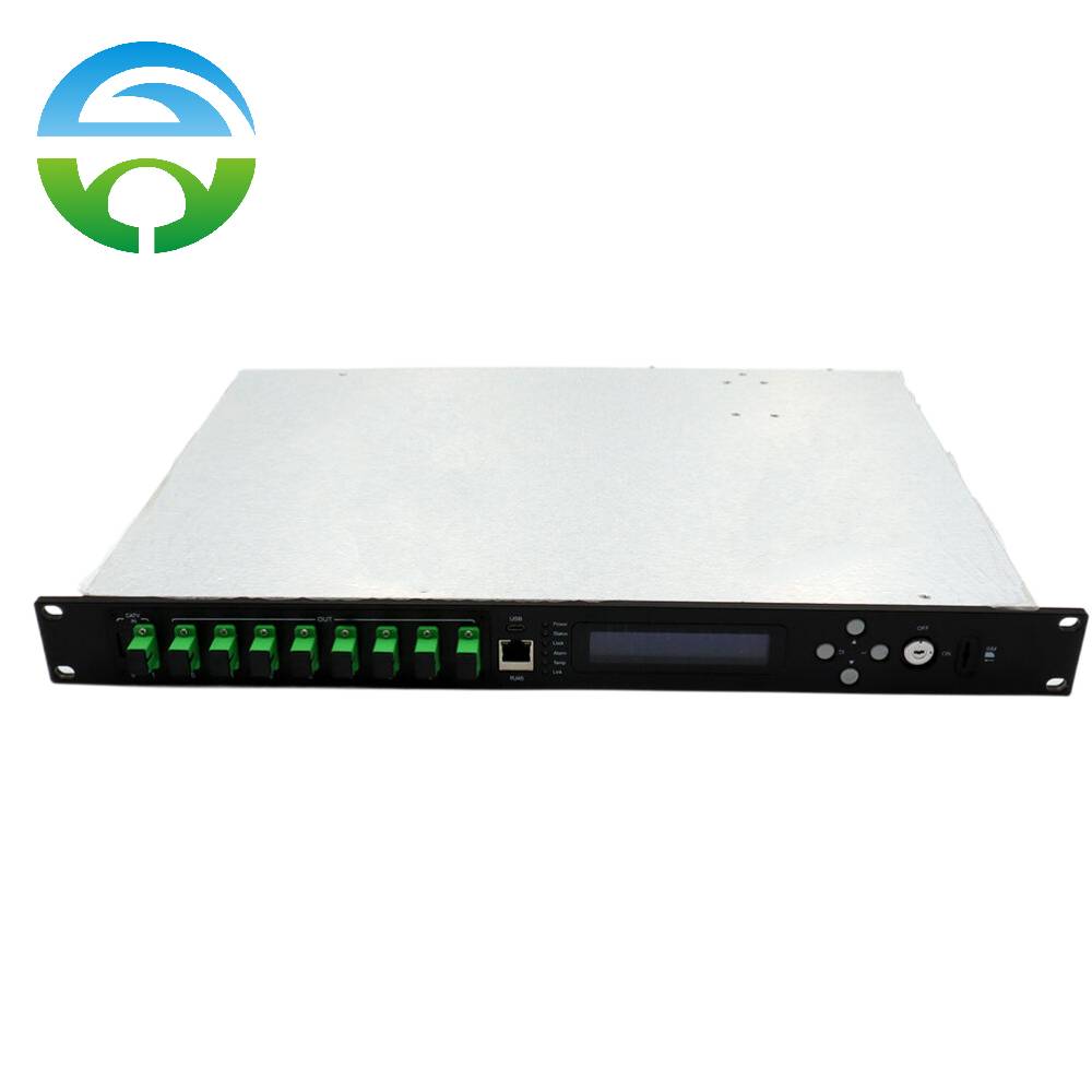 8 Output CATV 1510nm Optical Amplifier HY-21-AM08-1550P