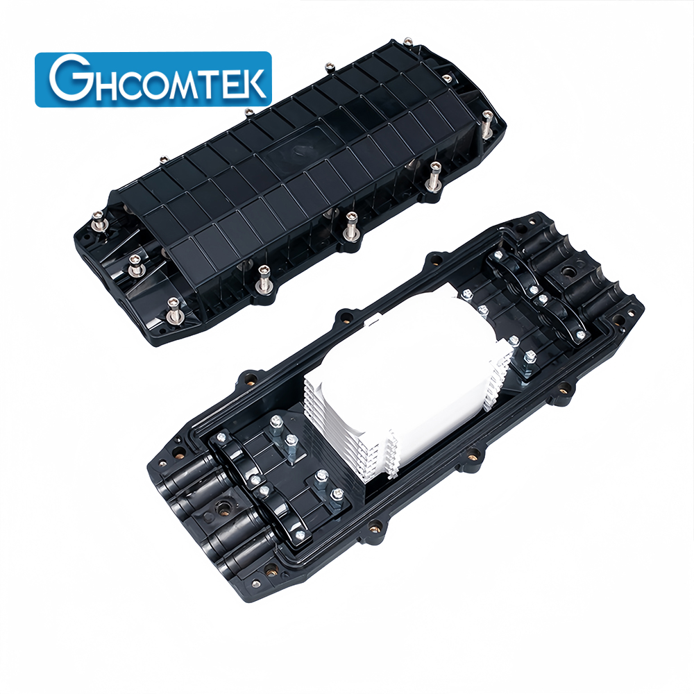 144 Fiber Horizontal Fiber Optic Splice Closure HY-10-H144F