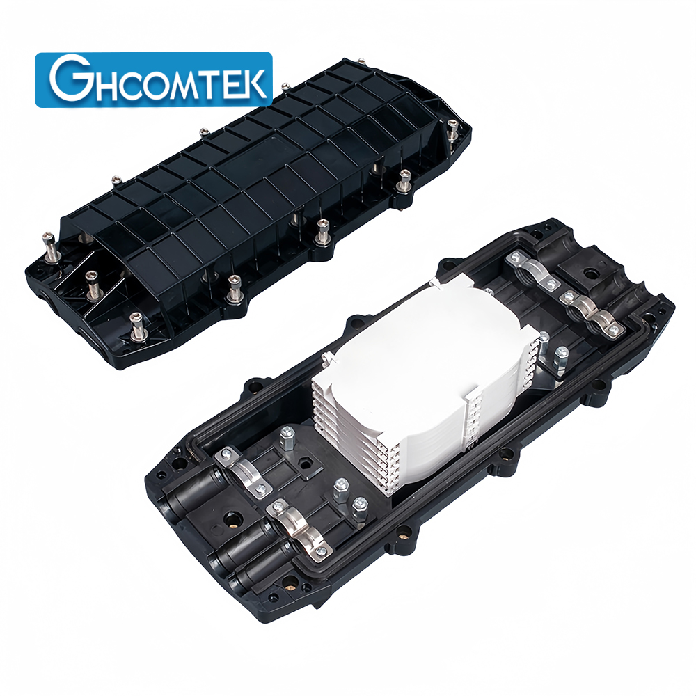 144 Fiber Horizontal Fiber Optic Splice Closure HY-10-H144E  