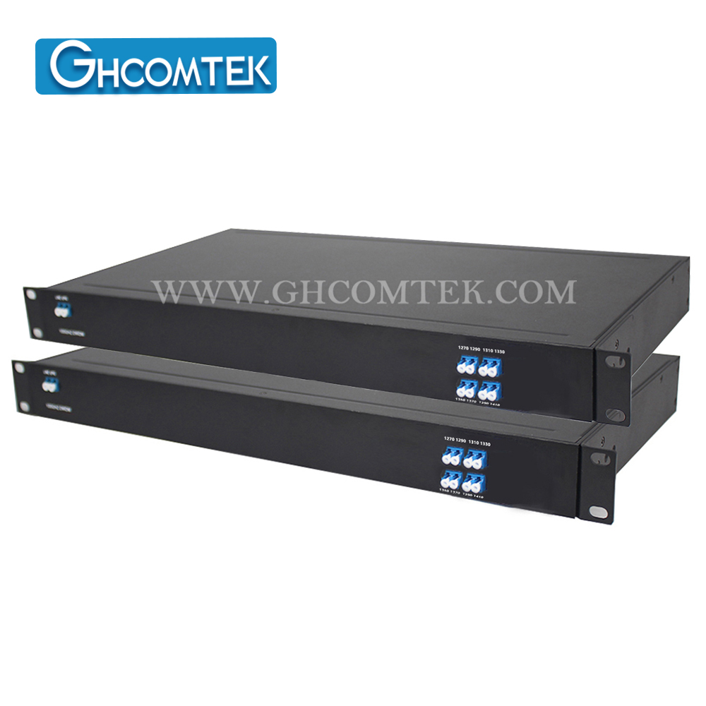  6-8CH CWDM Single Fiber MUX/DEMUX LC/UPC With EXP Port in 1U 19'' Rack   HY-7-CWSRxx