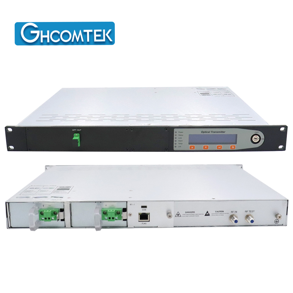 1550nm CATV Optical Transmitter SC/APC Fiber Port Single Power Out 10dBm 35km   HY-21-T15PxxC