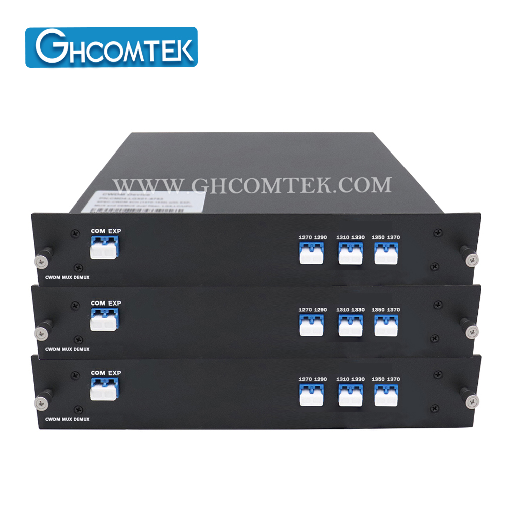 6-8CH CWDM  Single Fiber MUX/DEMUX  LC/UPC With EXP Port LGX Cassette  HY-7-CWSLxx