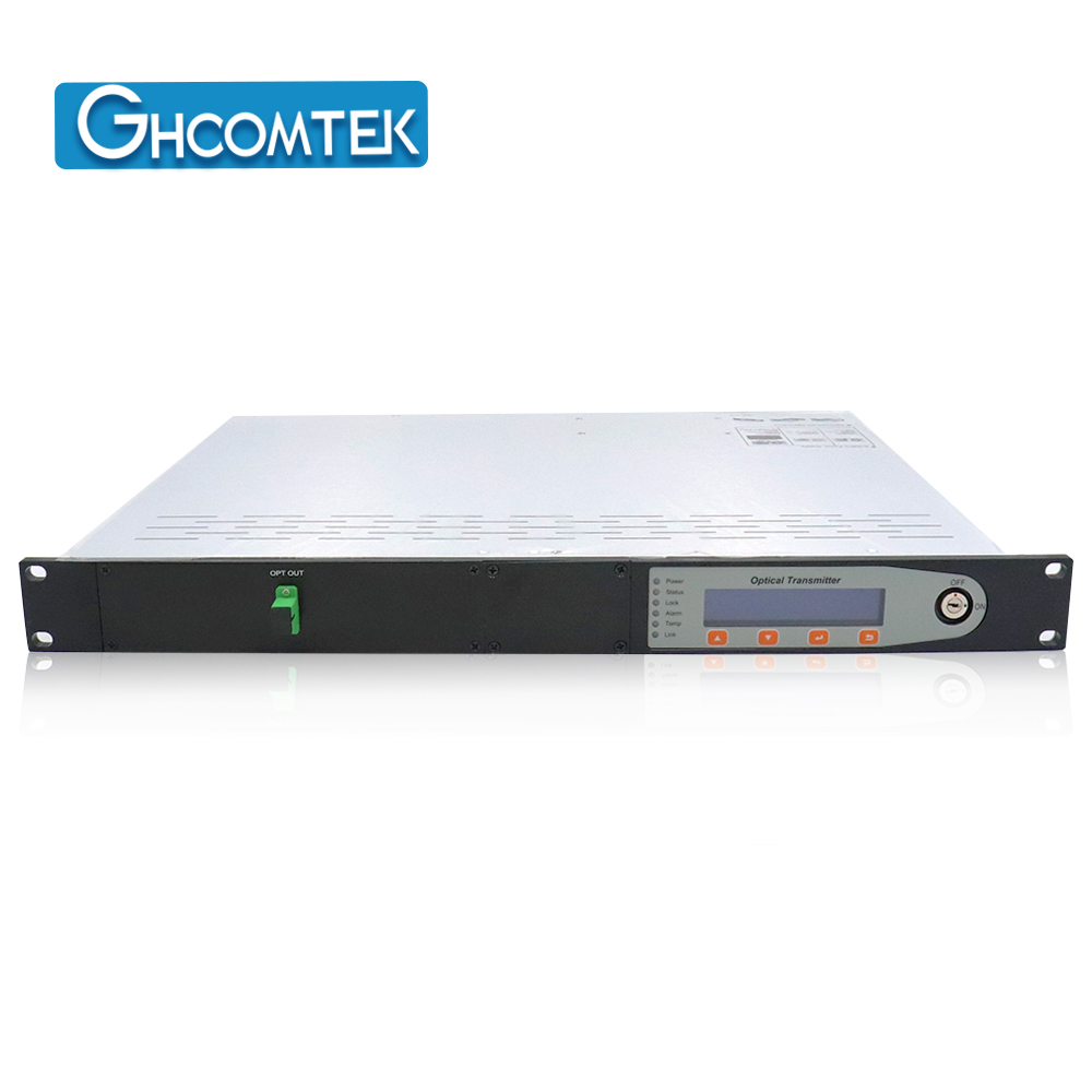 1550nm CATV Optical Transmitter SC/APC Fiber Port Single Power Out 10dBm 25km   HY-21-T15PxxB