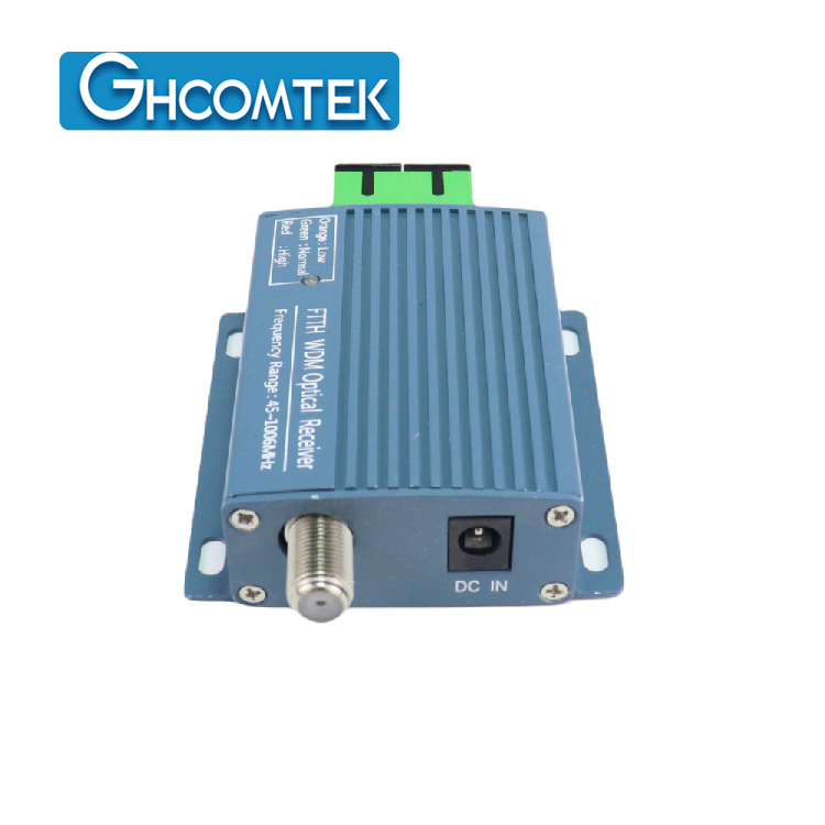 Active FTTH WDM Optical Receiver For XGSPON 1550nm For RF CATV,1490/1310nm 1270nm/1577nm For Internet HY-21-RX36