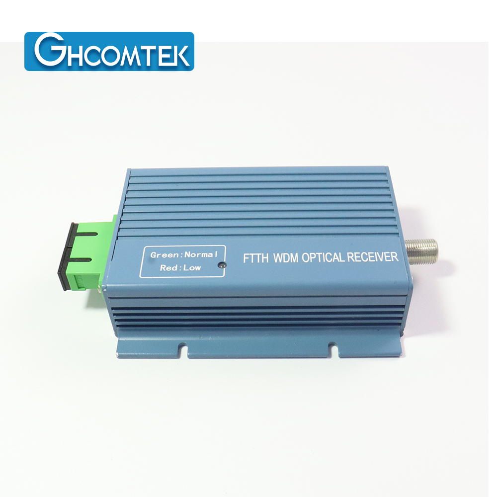 Active FTTH WDM Optical Receiver For XGSPON 1550nm For RF CATV,1490/1310nm 1270nm/1577nm For Internet  HY-21-RX32Ax