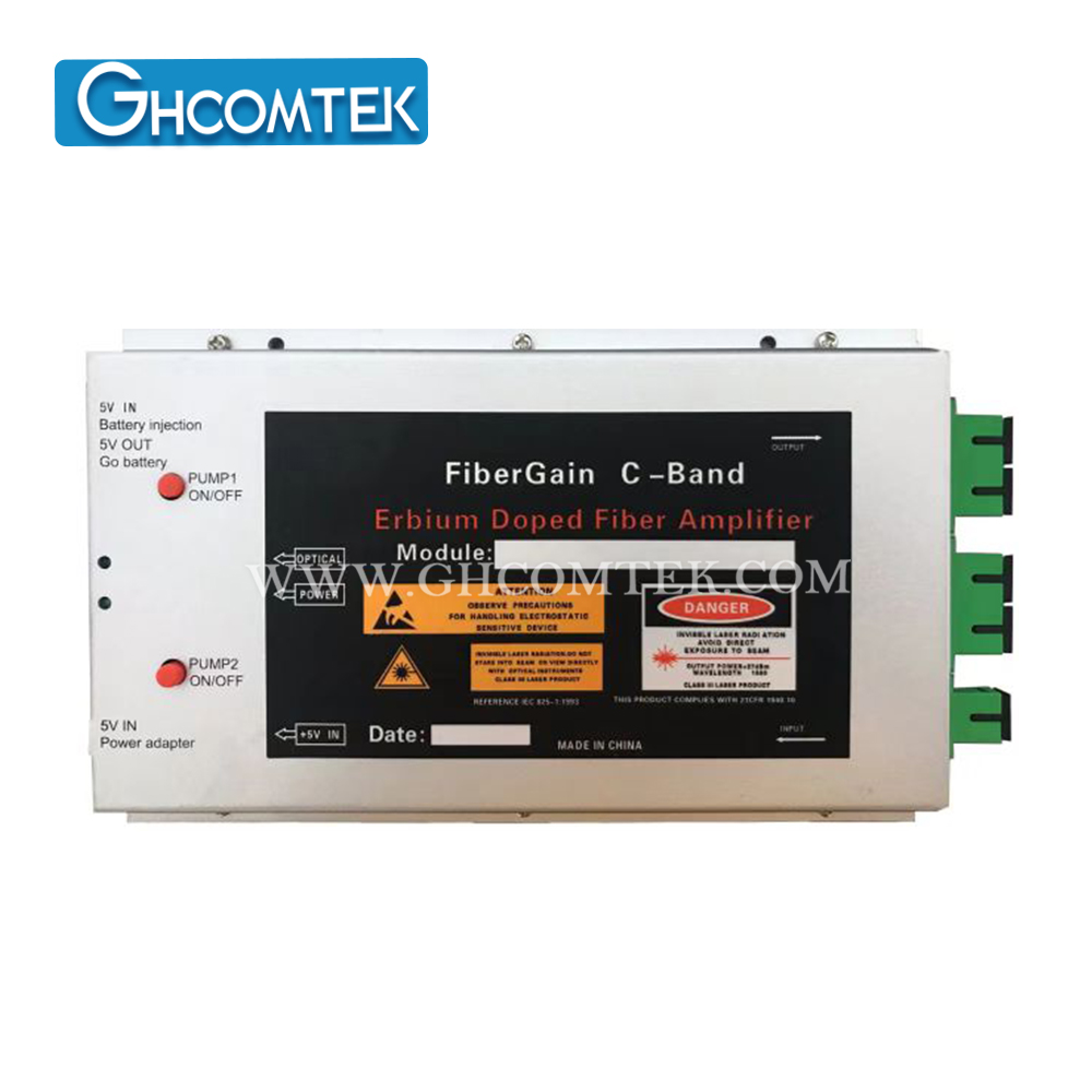 Mini  1550nm  4 Port Out   EDFA   HY-21-SAM4Pxx