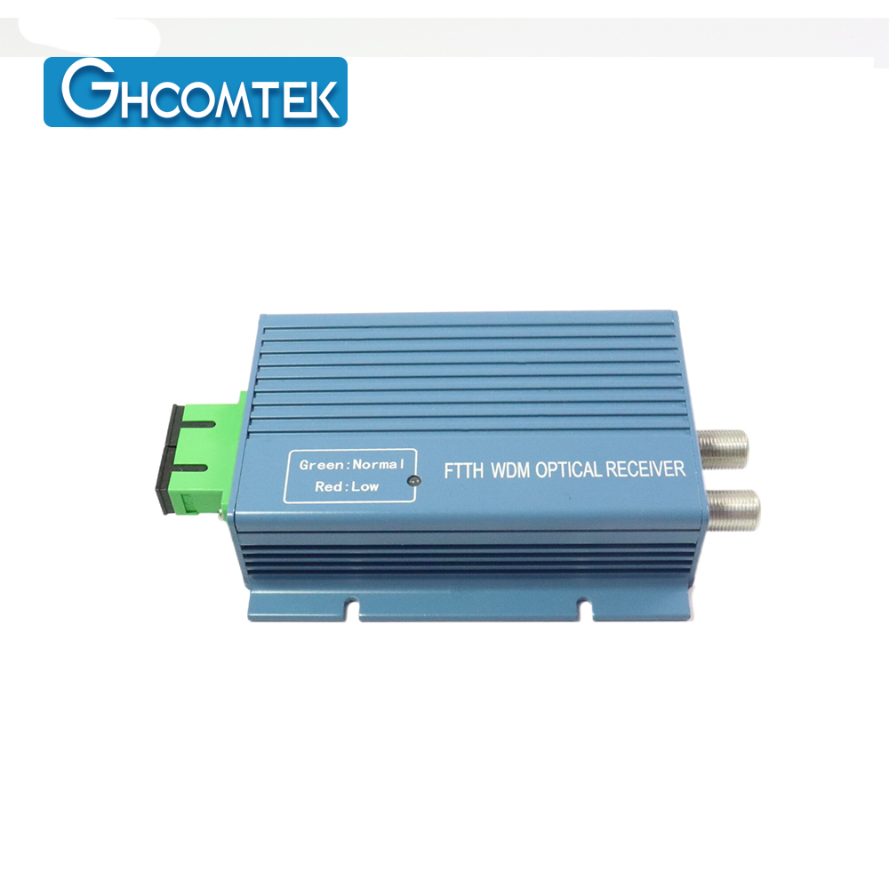 Active FTTH WDM Optical Receiver For XGSPON 1550nm For RF CATV,1490/1310nm 1270nm/1577nm For Internet  HY-21-RX32Bx