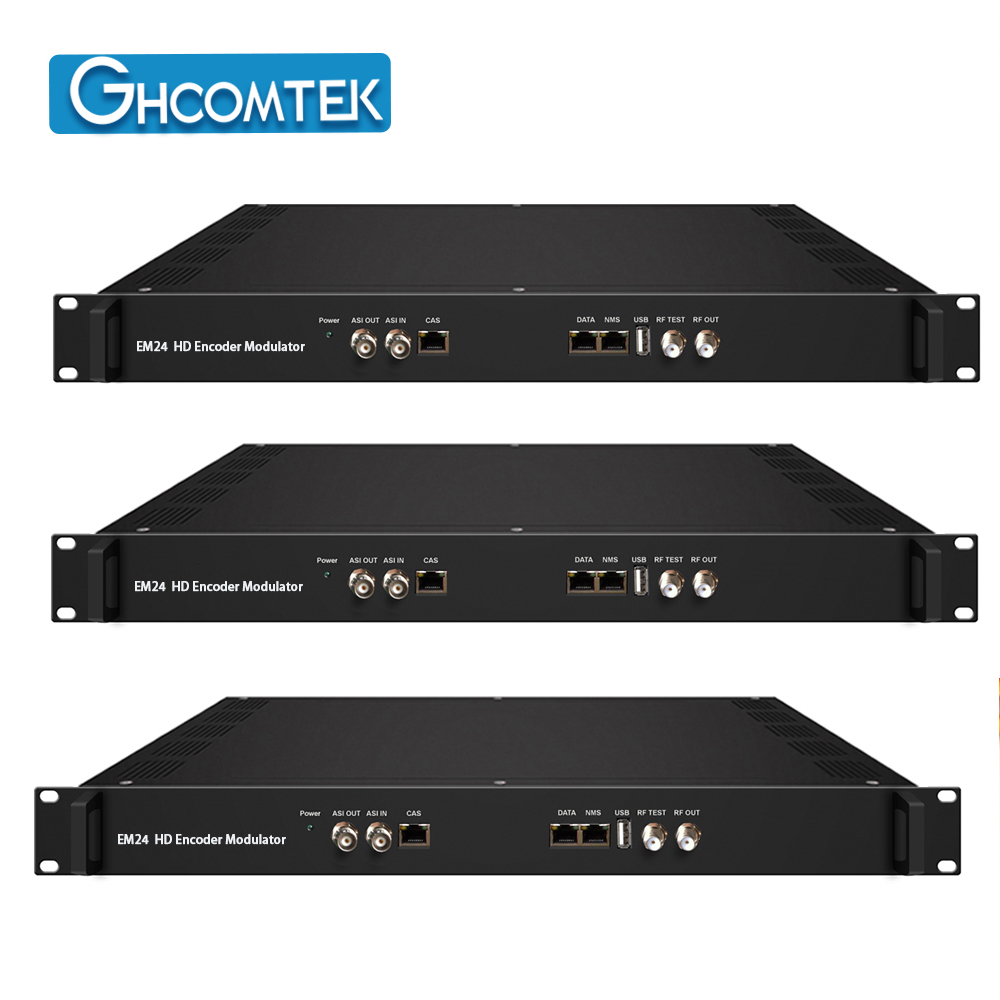 HD Encoder Modulator 24 Port HDMI Input to 16 ISTB-T Carrie and IP Output  HY-21-EM24A