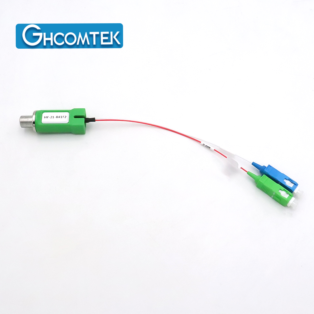 Passive FTTH WDM Optical Receiver For XGSPON 1550nm For RF CATV,1490/1310nm 1270nm/1577nm For Internet    HY-21-RX41Fx