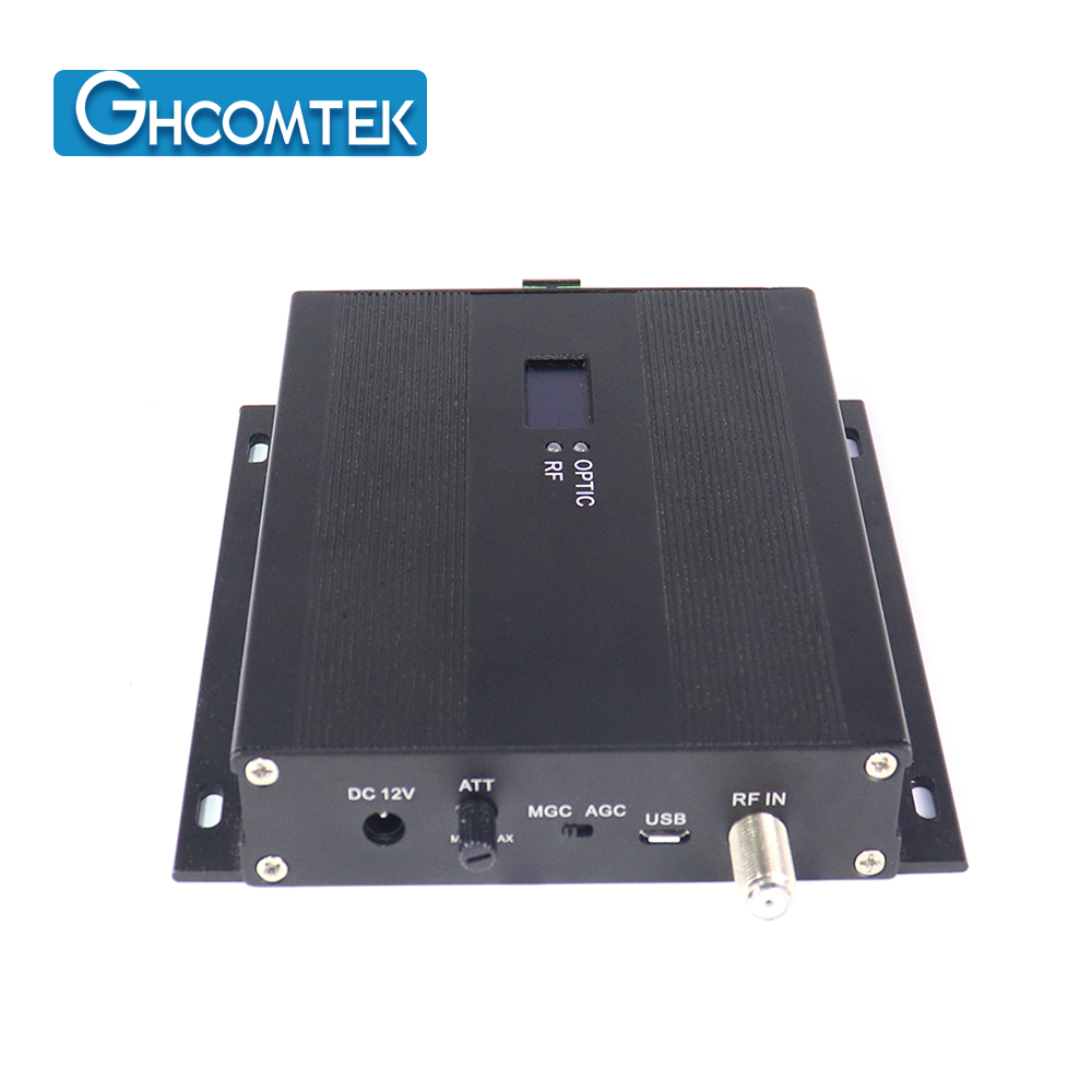 Mini 1310nm CATV Optical Transmitter SC/APC Fiber Port Single Power Out 10mW   HY-21-MT13P10