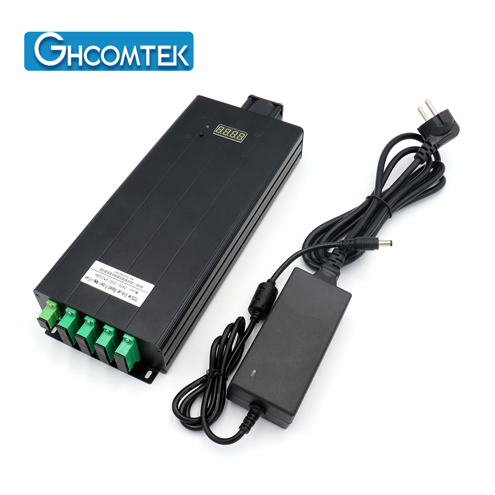 Mini 8  Port Out 1550nm CATV Optical Amplifer SC/APC  Type  HY-21-YAM08Pxx