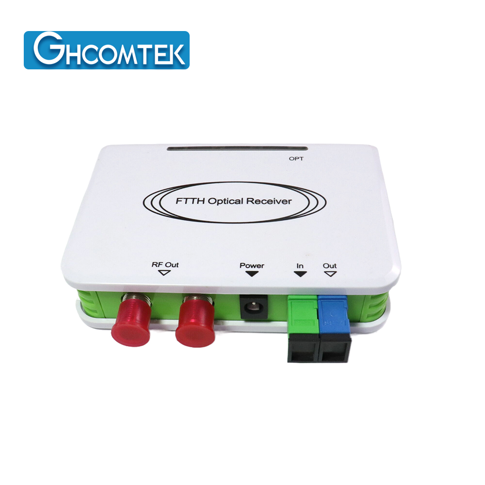 Active FTTH WDM Optical Receiver For xPON 1550nm For RF CATV,1490/1310nm For Internet  HY-21-R23Bx