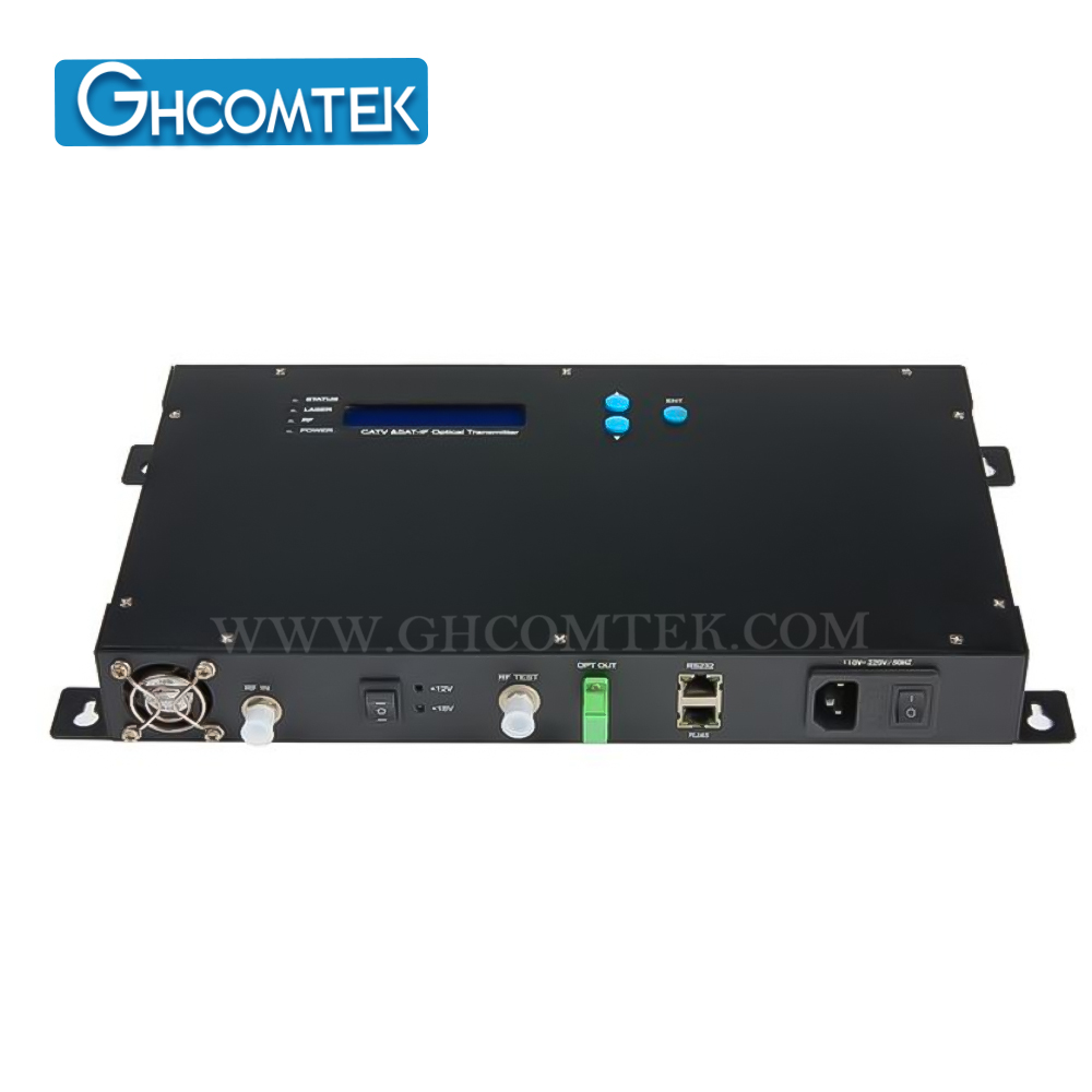 1310nm Wall-mounted CATV& Satellite IF Optical Transmitter 10dBm  HY-21-STW13P10