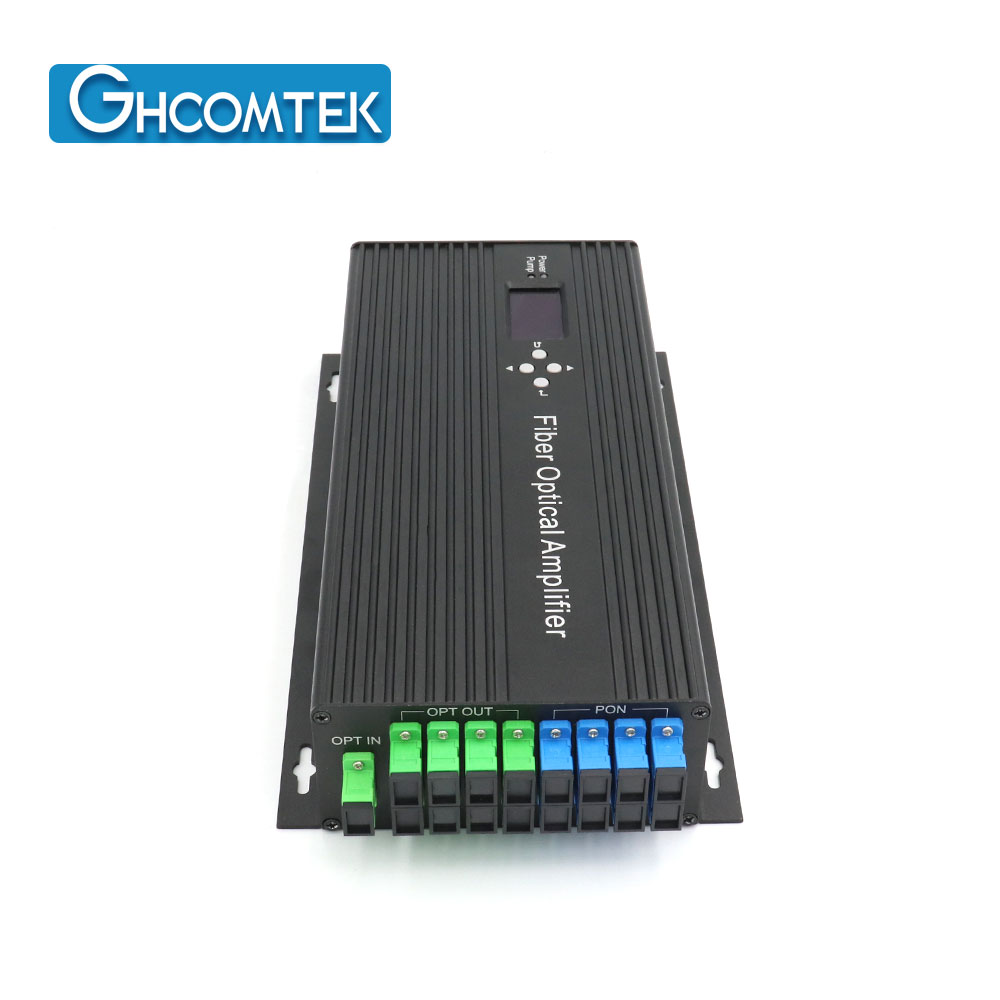 Mini  8  Port Out  1550nm   EDFA CATV Amplifier  Power  WDM   SC/APC-SC/UPC   HY-21-NAM8PxxW