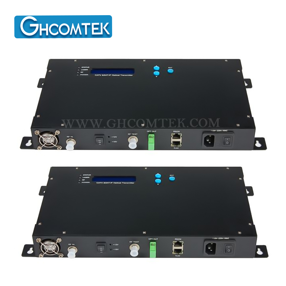 1310nm Wall-mounted CATV& Satellite IF Optical Transmitter 10dBm  HY-21-STW13P10