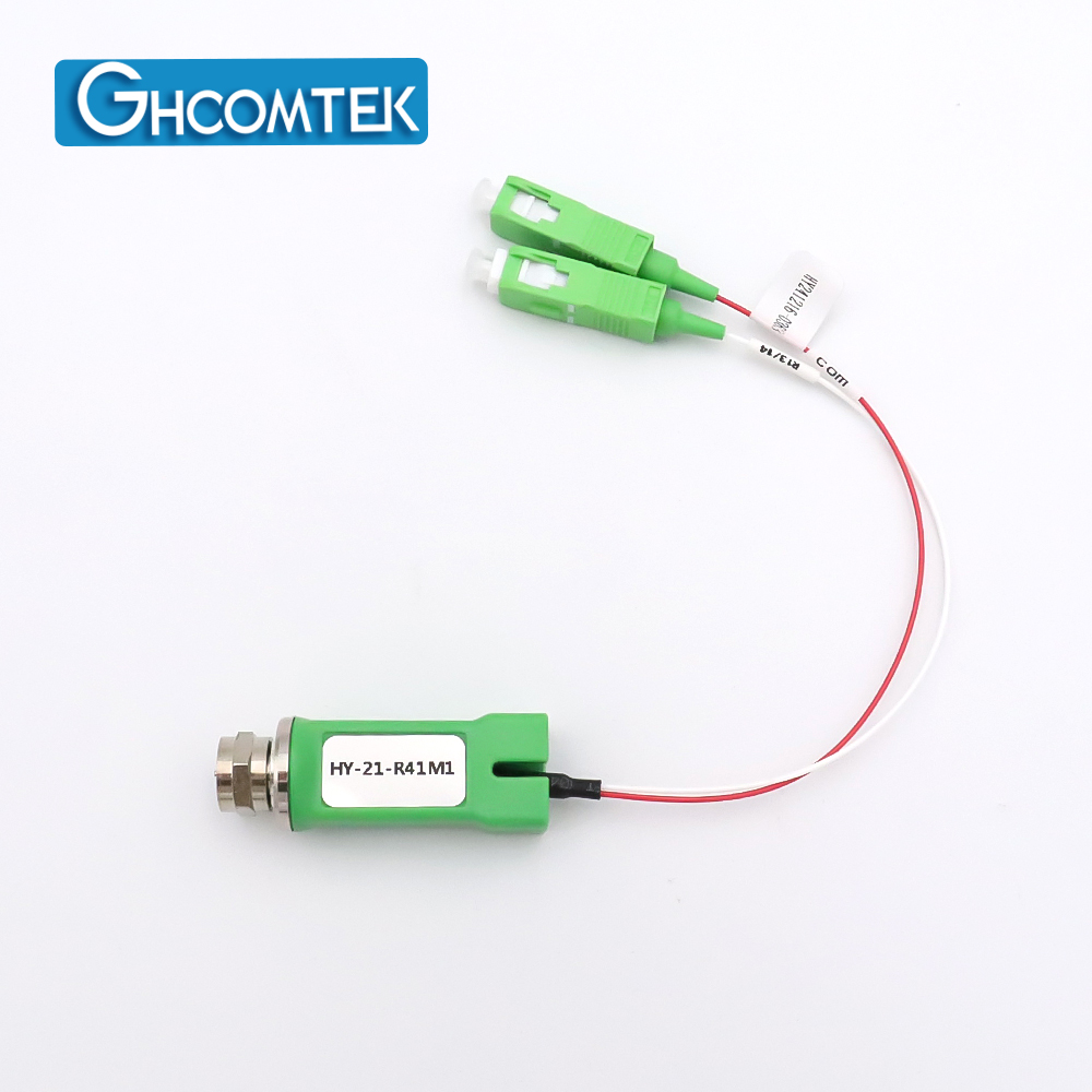 Passive FTTH WDM Optical Receiver For XGSPON 1550nm For RF CATV,1490/1310nm 1270nm/1577nm For Internet    HY-21-RX41Mx