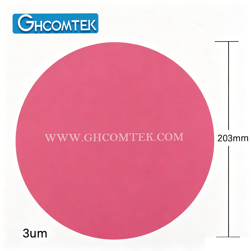 Polishing Film Dimension OD203mm 0.5um 1um 3um 5um 9um   HY-13-C15xx