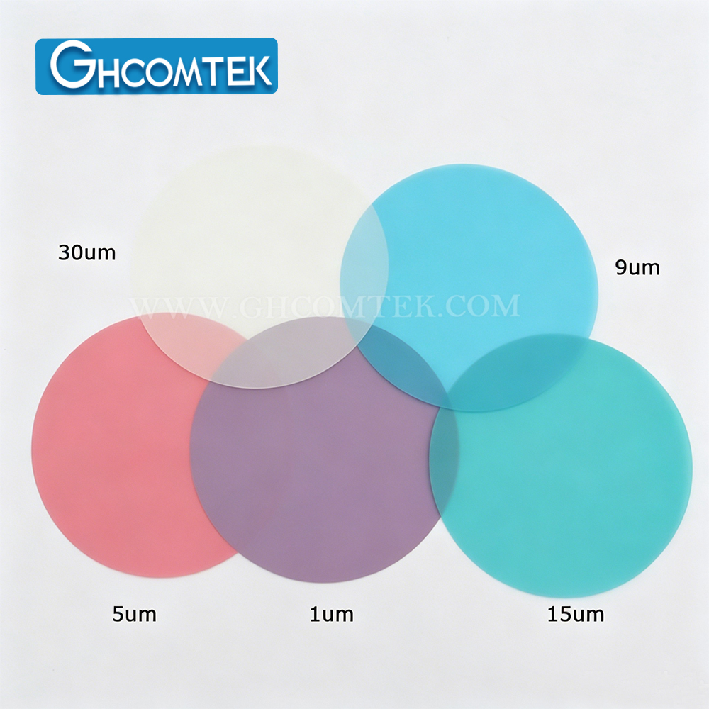 Polishing Film Dimension OD127mm 0.5um 3um 5um 9um  30um   HY-21-BMC